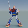 Voltes-artic-2.jpg Voltes V Robo avec Articulation Fan Art - Voltus V