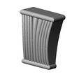 Curved-face-Ribbed-corbel-bracket-220x150-00.jpg Modern ribbed curved corbel bracket 3D print model