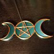 IMG_20221211_165244.jpg TRIPLE MOON INCENCE HOLDER, WICCA, PAGAN - COMMERCIAL LICENSE