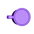 Coffee_Cup_Keycap.stl Coffee Cup Keycap - MX Cherry