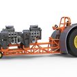 3.jpg Diecast Pulling tractor with 6 engines V8 Version 2 Scale 1:25