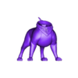 Superpets_Ace_Body.stl Fichier STL Ace-League of Super Pets- canine-standing pose-FANART FIGURINE・Objet imprimable en 3D à télécharger