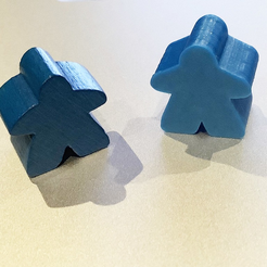 CarcassonneMeeple.png Free 3D file Carcassonne game figure / Meeple・3D printer model to download