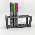 Sharpie-Storage-4.png Marker Pen Holder/Storage (24+36pcs) | Deck Collection