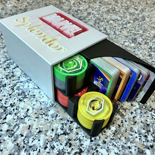 STL file Compact Marvel Splendor Organizer/Storage 📦 ・3D printing ...