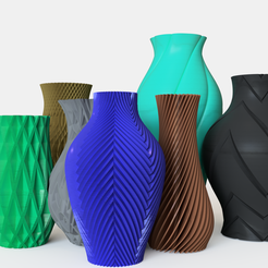 01_2019-Jan-19_04-22-43PM-000_CustomizedView10582163991.png STL file 7 Vases to sell・3D printing template to download