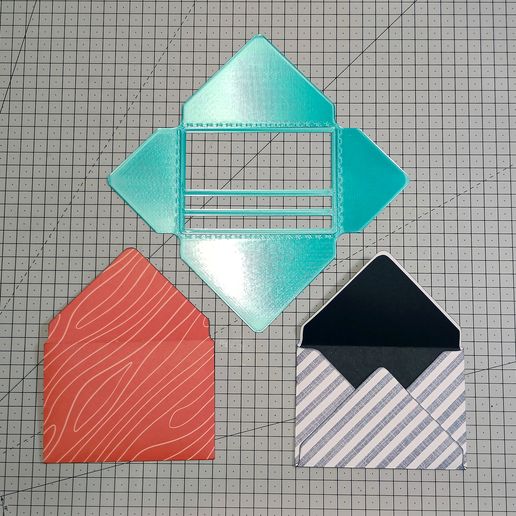 ️ Rectangular Mini Envelopes・Free 3D File for ・Cults