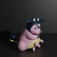 Miltank2.png Miltank pokemon 3D print model