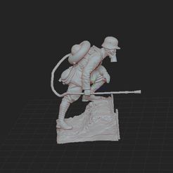 1.JPG Archivo OBJ soldado・Plan imprimible en 3D para descargar