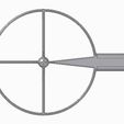 Ziel-50-mm-rund-Fadenkreuz-3.jpg Bow sight round crosshair 50 mm