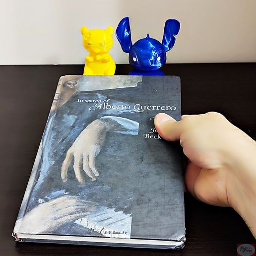 CuteA-LuckyC-BM-13.jpg Cute Alien & Lucky Cat Bookmarks 📚✨ 3D Printed Duo