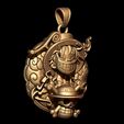 4.jpg One Piece Monkey D Luffy Straw Hat Pendant