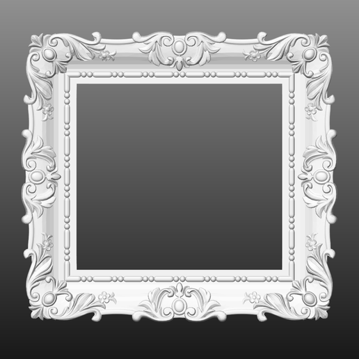 🖼️ frame 3D・ 3D File for 3D printing and CNC machining - Laser cutting ...