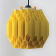 7-YW-Side.png STL file Hexagon Overload Shade (2 sizes available)・3D printable model to download