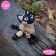d.jpg PRINT IN PLACE CUTE SIAMESE CAT