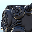 39.png Futuristic cyborg dice mug (6) - Holder Beer Can Storage Container Tower Soda Box DnD RPG Boardgame 33cl 25cl 12oz 16oz 50cl Beverage W40k 40 000 SciFi Futuristic