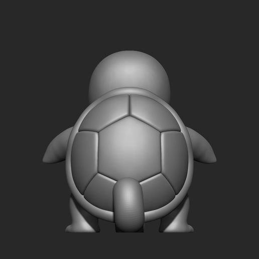 Squirtle_Stand06.jpg ПОКЕМОН - СКВИРТЛ