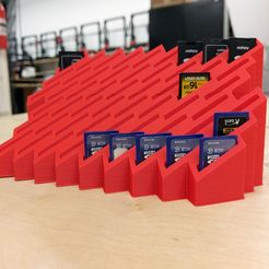 IMAG0848.jpg Fichier STL gratuit Support pour 54 Carte SD・Design à télécharger et à imprimer en 3D