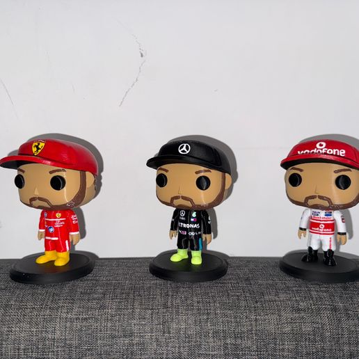 FUNKO LEWIS HAMILTON - 3D model önizlemesi