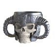 skulle.jpg Vikings Valhalla Skull Mug