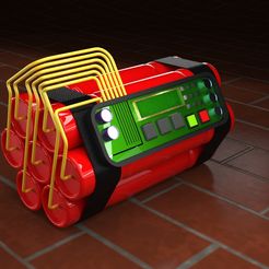 BOMBIS.18.jpg Fichier OBJ BOMBE TNT FAUSSE, BOMBE TNT・Modèle imprimable en 3D à télécharger