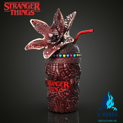 1.png Fichier STL Milkshake Stranger Things・Objet pour impression 3D à télécharger