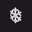 0161_Snowflake_R_0001.jpg 3Dホワイトスノーフレーク