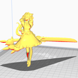 3.png Cafe Cuties Gwen 3D Model