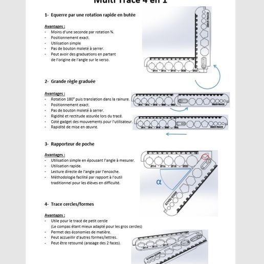 notice.jpg Multi-trace multifunctional tool for the school