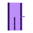 Ender_3_Rear_Side_Top_Drawer_with_dividers_v1.stl Ender 3 Side Cabinet