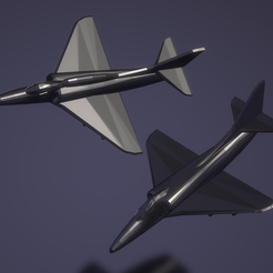 a4New.png Free STL file Douglas A-4E/F Skyhawk・3D printing idea to download