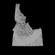 4.png Topographic Map of Idaho – 3D Terrain