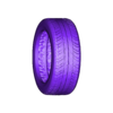 tyre.stl Audi 100 sedan 1991 PRINTABLE CAR IN SEPARATE PARTS