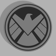Untitled.png S.H.I.E.L.D logo coaster