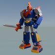 Voltes-artic-6.jpg Voltes V Robo avec Articulation Fan Art - Voltus V