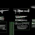 1.jpg Lockheed P-38 Lightning 2265mm(89") - Plans DXF