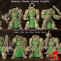 page-1.png 3D file Modular Chonky Gloomy Knights・3D printable design to download