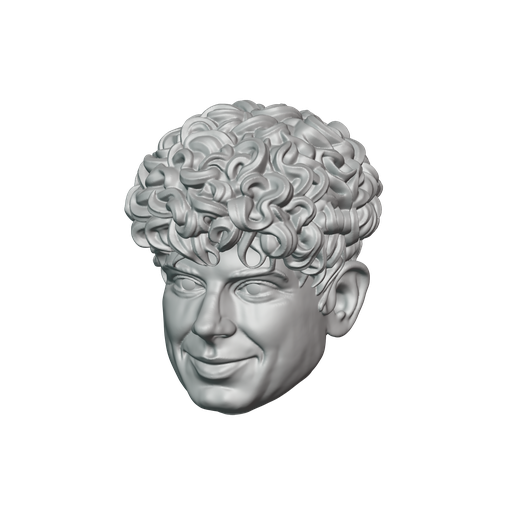 KHAN (AEW) Head Sculpt by MANIACMANCAVE3D.stl