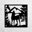 Caballo-C7-montañas-mockup.jpg Horses collection - Wall art