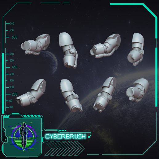 Exterminator Arms 3D model