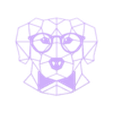 p16.STL PERRO GEOMETRICO