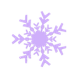 w 60x62.STL Snowflakes