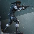 Base-Render-32216r.jpg Solid Snake Metal Gear Solid 1 version fan art 3D print model