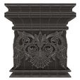 Wireframe-Low-Carved-Capital-01102-6.jpg Carved Capital 01102