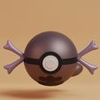 pokeball-paldean-wooper-render.jpg Pokemon Paldean Wooper Clodsire Pokeball