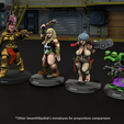 ScaleComparision_.png Space Opera - Weird Aliens - Pyker Squad  (Monopose Models)