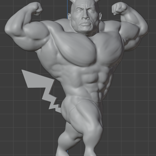 the rockchu / rockachu blowjob 3D model