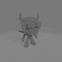 Voltron.png STL file FUNKO POP voltron・3D printing design to download