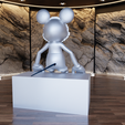 Renders0006.png Mickey Mouse Seated Mosaic Fan Art Toy