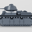 5.png Renault Char D2 model 1938 with APX-4 turret (France, WW2)